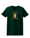 Owl Too Cute Orange Womens Dark T-Shirt-TooLoud-Forest-Green-Small-Davson Sales