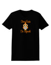 Owl Too Cute Orange Womens Dark T-Shirt-TooLoud-Black-X-Small-Davson Sales