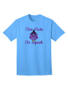 Owl Too Cute Pink Adult T-Shirt-Mens T-Shirt-TooLoud-Aquatic-Blue-Small-Davson Sales