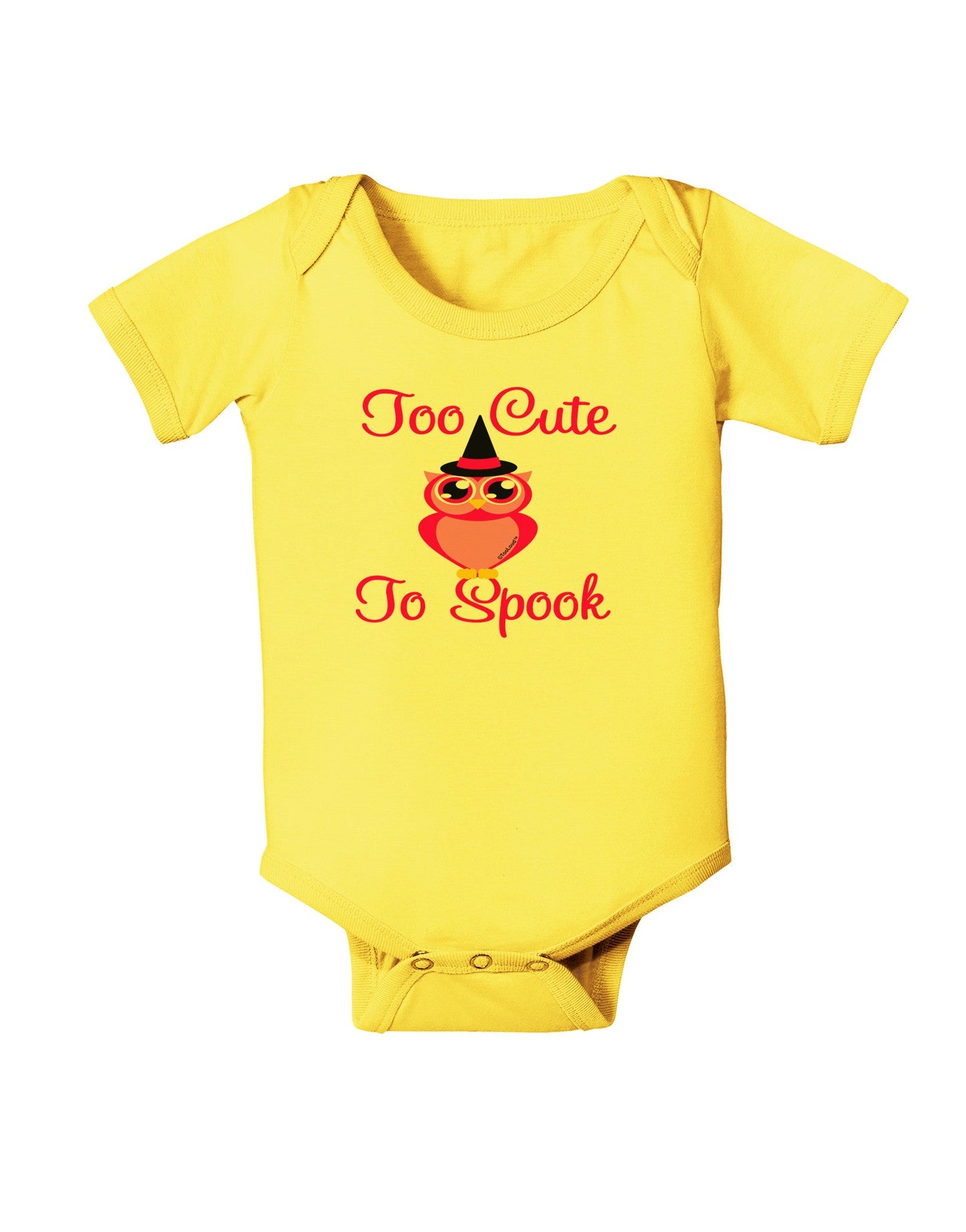 Owl Too Cute Pink Baby Romper Bodysuit-Baby Romper-TooLoud-Yellow-06-Months-Davson Sales