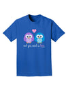 Owl You Need Is Love Adult Dark T-Shirt by TooLoud-Mens T-Shirt-TooLoud-Royal-Blue-Small-Davson Sales