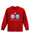 Owl You Need Is Love Adult Long Sleeve Dark T-Shirt by TooLoud-TooLoud-Red-Small-Davson Sales