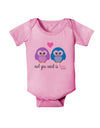 Owl You Need Is Love Baby Romper Bodysuit by TooLoud-Baby Romper-TooLoud-Light-Pink-06-Months-Davson Sales