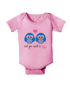 Owl You Need Is Love - Blue Owls Baby Romper Bodysuit by TooLoud-Baby Romper-TooLoud-Light-Pink-06-Months-Davson Sales
