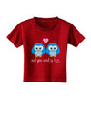 Owl You Need Is Love - Blue Owls Toddler T-Shirt Dark by TooLoud-Toddler T-Shirt-TooLoud-Clover-Green-2T-Davson Sales