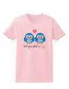 Owl You Need Is Love - Blue Owls Womens T-Shirt by TooLoud-Womens T-Shirt-TooLoud-PalePink-X-Small-Davson Sales