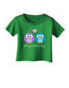 Owl You Need Is Love Infant T-Shirt Dark by TooLoud-Infant T-Shirt-TooLoud-Clover-Green-06-Months-Davson Sales