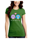 Owl You Need Is Love Juniors Crew Dark T-Shirt by TooLoud