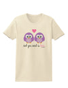 Owl You Need Is Love - Purple Owls Womens T-Shirt by TooLoud-Womens T-Shirt-TooLoud-Natural-X-Small-Davson Sales