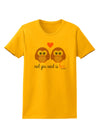 Owl You Need Is Love - Purple Owls Womens T-Shirt by TooLoud-Womens T-Shirt-TooLoud-Gold-X-Small-Davson Sales