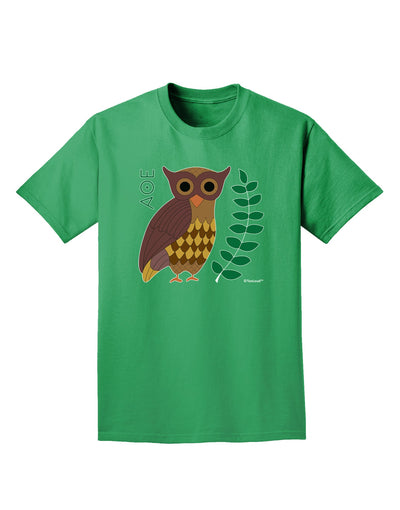 Owl of Athena Adult Dark T-Shirt by TooLoud-Mens T-Shirt-TooLoud-Kelly-Green-Small-Davson Sales