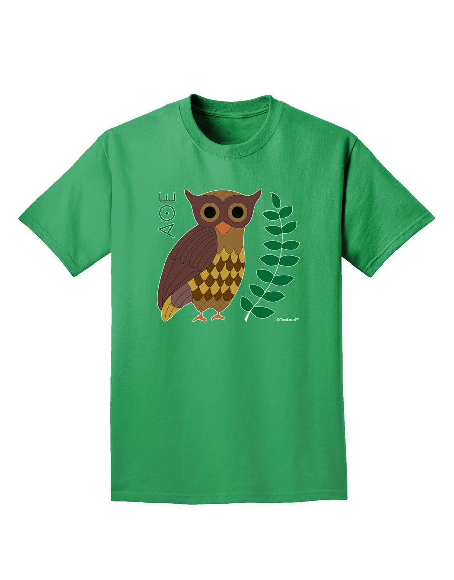 Owl of Athena Adult Dark T-Shirt by TooLoud-Mens T-Shirt-TooLoud-Purple-Small-Davson Sales