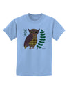 Owl of Athena Childrens T-Shirt by TooLoud-Childrens T-Shirt-TooLoud-Light-Blue-X-Small-Davson Sales