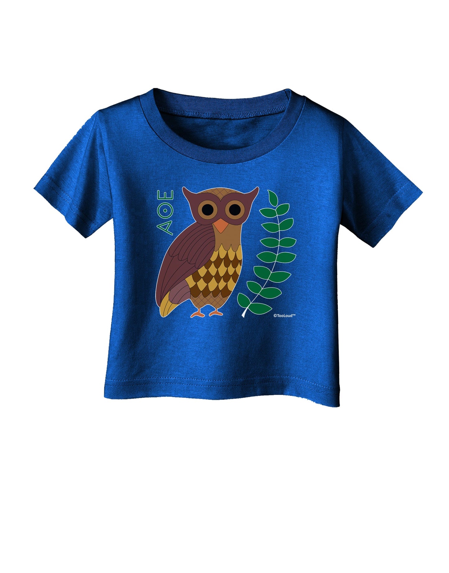 Owl of Athena Infant T-Shirt Dark by TooLoud-Infant T-Shirt-TooLoud-Red-06-Months-Davson Sales