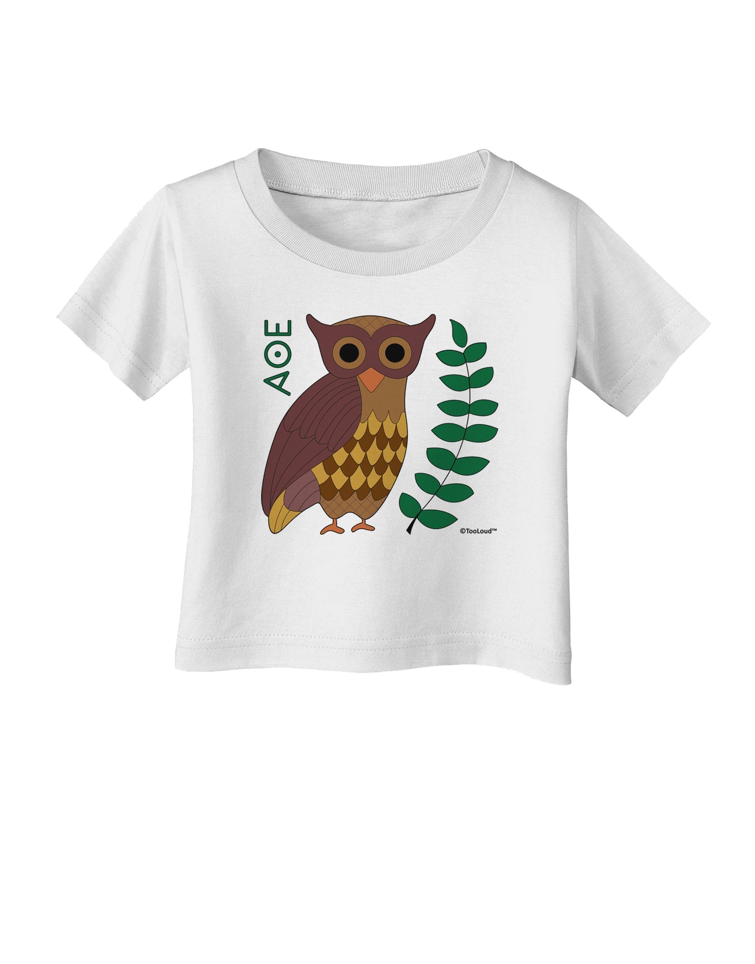 Owl of Athena Infant T-Shirt by TooLoud-Infant T-Shirt-TooLoud-White-06-Months-Davson Sales