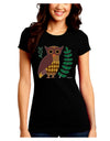 Owl of Athena Juniors Crew Dark T-Shirt by TooLoud-T-Shirts Juniors Tops-TooLoud-Black-Juniors Fitted Small-Davson Sales