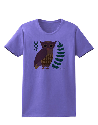 Owl of Athena Womens T-Shirt by TooLoud-Womens T-Shirt-TooLoud-Violet-X-Small-Davson Sales