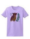 Owl of Athena Womens T-Shirt by TooLoud-Womens T-Shirt-TooLoud-Lavender-X-Small-Davson Sales