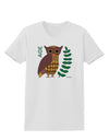 Owl of Athena Womens T-Shirt by TooLoud-Womens T-Shirt-TooLoud-White-X-Small-Davson Sales