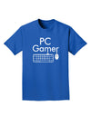 PC Gamer BnW Adult Dark T-Shirt-Mens T-Shirt-TooLoud-Royal-Blue-Small-Davson Sales