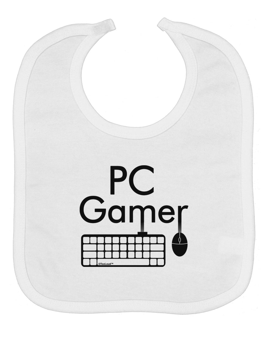 PC Gamer BnW Baby Bib