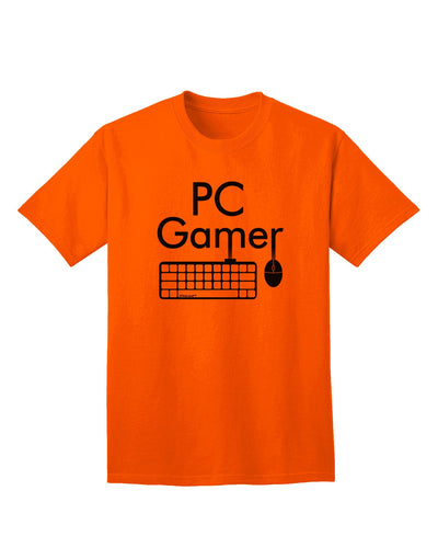 PC Gamer BnW: Premium Adult T-Shirt for Gaming Enthusiasts-Mens T-shirts-TooLoud-Orange-Small-Davson Sales