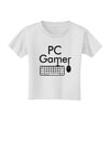 PC Gamer BnW Toddler T-Shirt-Toddler T-Shirt-TooLoud-White-2T-Davson Sales