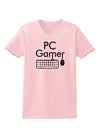 PC Gamer BnW Womens T-Shirt-Womens T-Shirt-TooLoud-PalePink-X-Small-Davson Sales