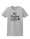 PC Gamer BnW Womens T-Shirt-Womens T-Shirt-TooLoud-AshGray-X-Small-Davson Sales