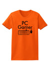 PC Gamer BnW Womens T-Shirt-Womens T-Shirt-TooLoud-Orange-X-Small-Davson Sales