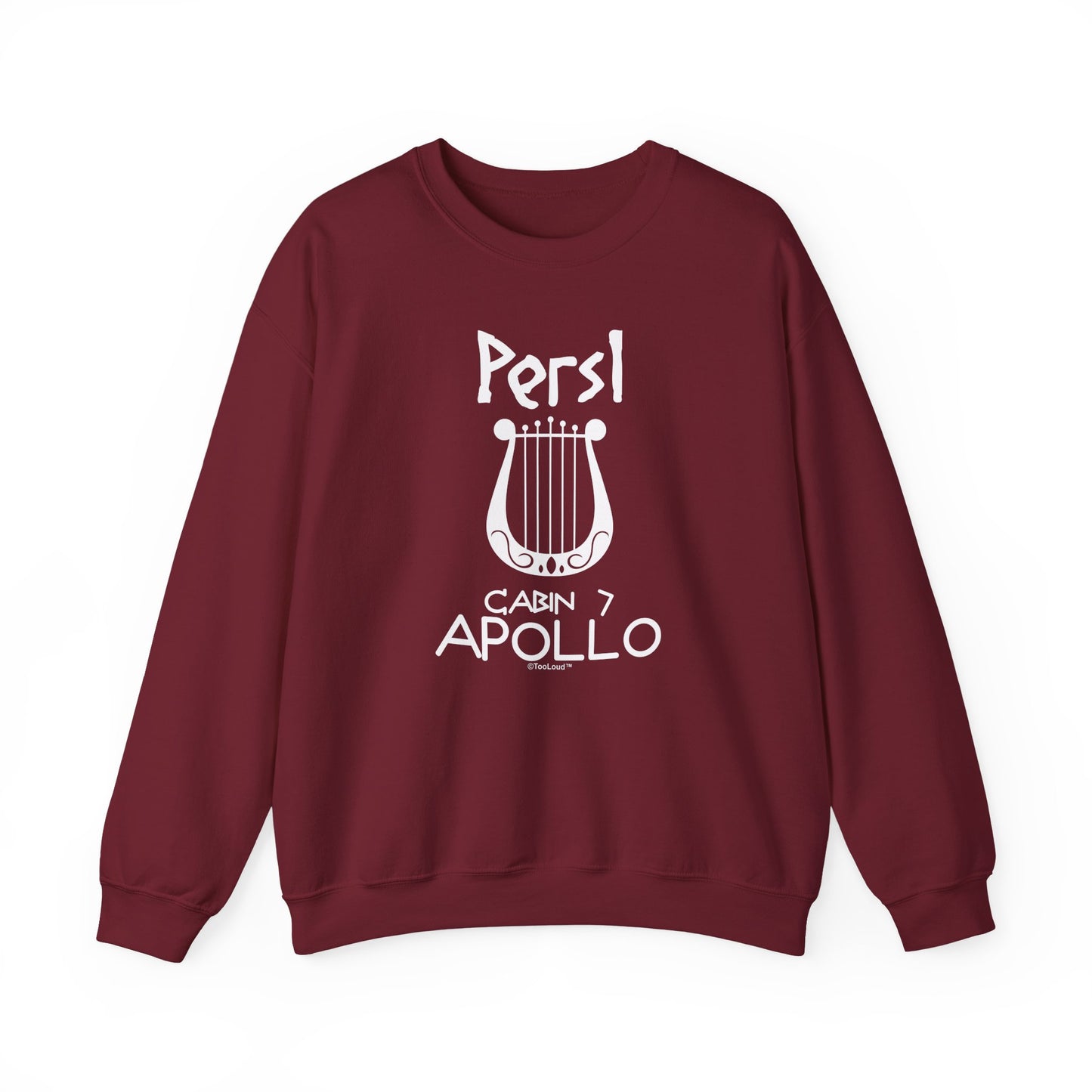 Personalized Cabin 7 Apollo Adult Dark Sweatshirt