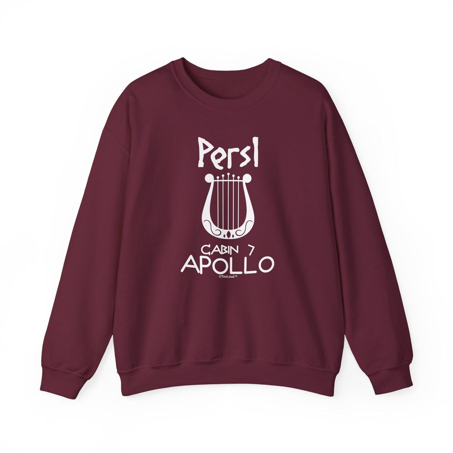 Personalized Cabin 7 Apollo Adult Dark Sweatshirt