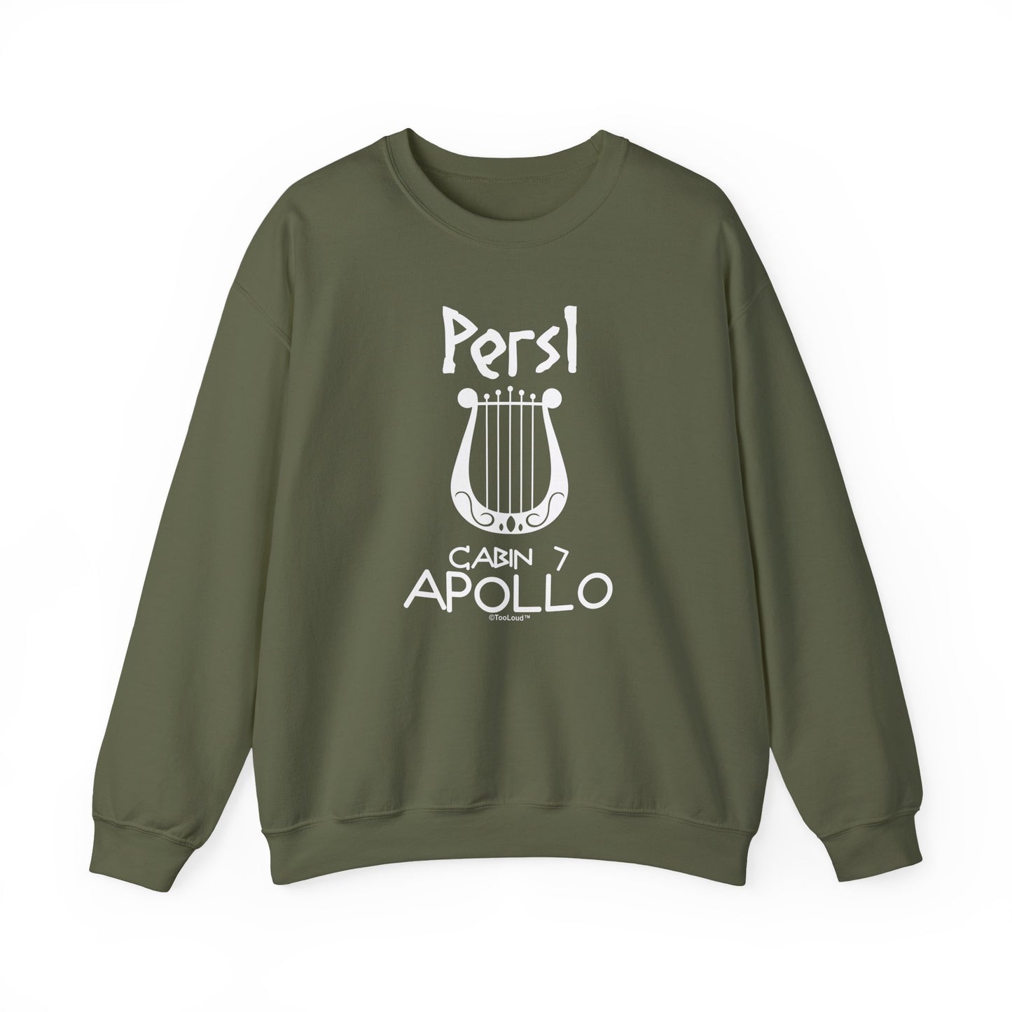 Personalized Cabin 7 Apollo Adult Dark Sweatshirt