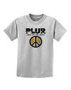 PLUR Daisies Childrens T-Shirt-Childrens T-Shirt-TooLoud-AshGray-X-Small-Davson Sales