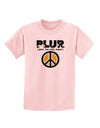 PLUR Daisies Childrens T-Shirt-Childrens T-Shirt-TooLoud-PalePink-X-Small-Davson Sales