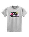 PLUR Distressed Text Childrens T-Shirt-Childrens T-Shirt-TooLoud-AshGray-X-Small-Davson Sales