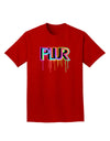 PLUR Paint Adult Dark T-Shirt-Mens T-Shirt-TooLoud-Red-Small-Davson Sales