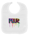 PLUR Paint Baby Bib