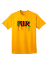 PLUR Paint Premium Adult T-Shirt Collection-Mens T-shirts-TooLoud-Gold-Small-Davson Sales