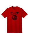 PLUR Rainbow Adult T-Shirt-Mens T-Shirt-TooLoud-Red-Small-Davson Sales