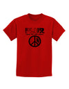 PLUR Rainbow Childrens T-Shirt-Childrens T-Shirt-TooLoud-Red-X-Small-Davson Sales