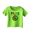 PLUR Rainbow Infant T-Shirt-Infant T-Shirt-TooLoud-Lime-Green-06-Months-Davson Sales