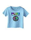 PLUR Rainbow Infant T-Shirt-Infant T-Shirt-TooLoud-Aquatic-Blue-06-Months-Davson Sales