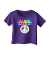 PLUR Rainbow Infant T-Shirt Dark-Infant T-Shirt-TooLoud-Purple-06-Months-Davson Sales