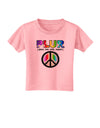 PLUR Rainbow Toddler T-Shirt-Toddler T-Shirt-TooLoud-Candy-Pink-2T-Davson Sales