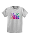 PLUR Vibes Childrens T-Shirt-Childrens T-Shirt-TooLoud-AshGray-X-Small-Davson Sales