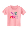 PLUR Vibes Toddler T-Shirt-Toddler T-Shirt-TooLoud-Candy-Pink-2T-Davson Sales