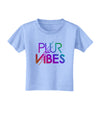 PLUR Vibes Toddler T-Shirt-Toddler T-Shirt-TooLoud-Aquatic-Blue-2T-Davson Sales