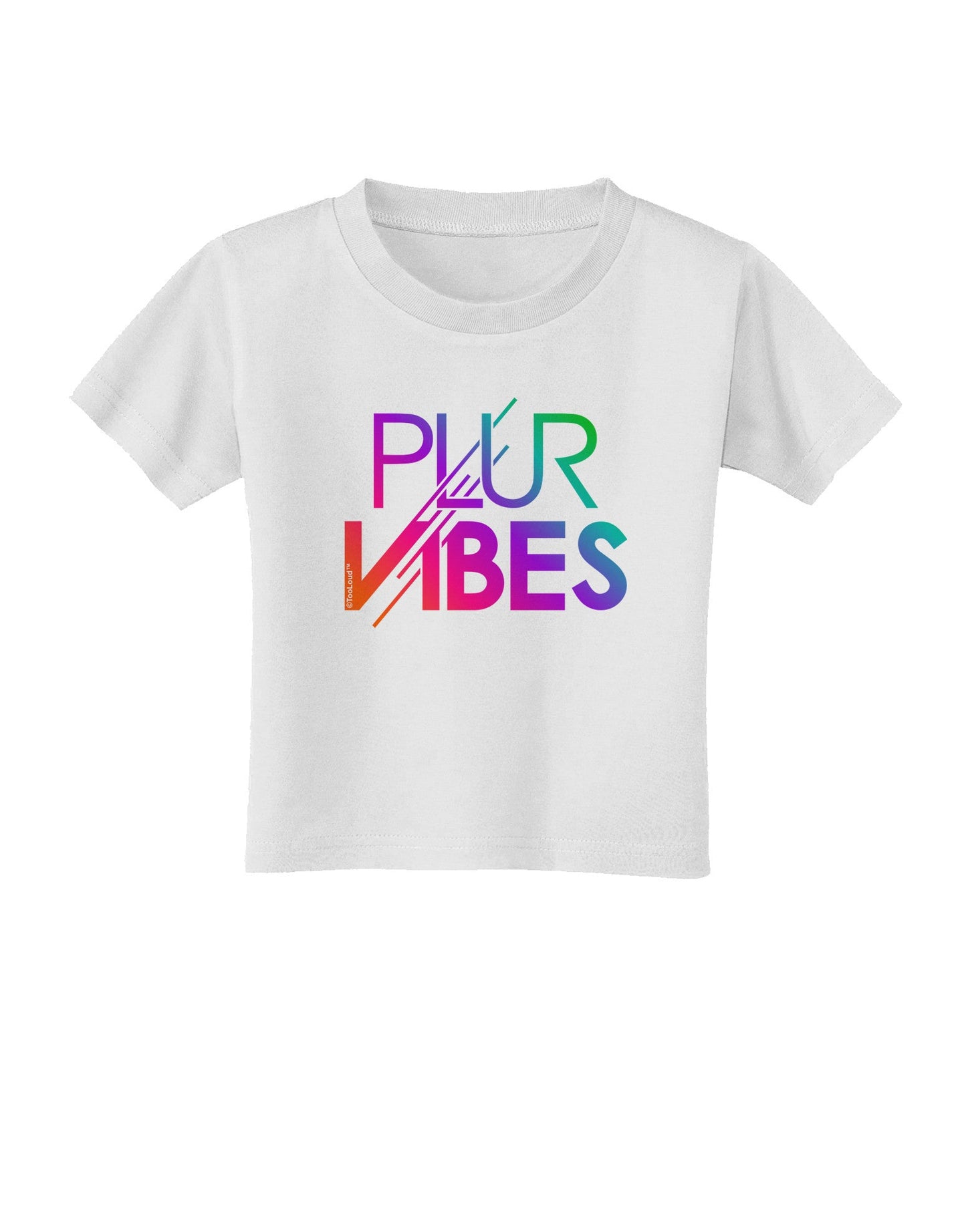 PLUR Vibes Toddler T-Shirt-Toddler T-Shirt-TooLoud-White-2T-Davson Sales