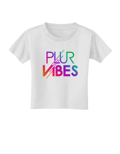 PLUR Vibes Toddler T-Shirt-Toddler T-Shirt-TooLoud-White-2T-Davson Sales